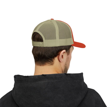 Unisex Star Snapback Trucker Cap - Embroidered