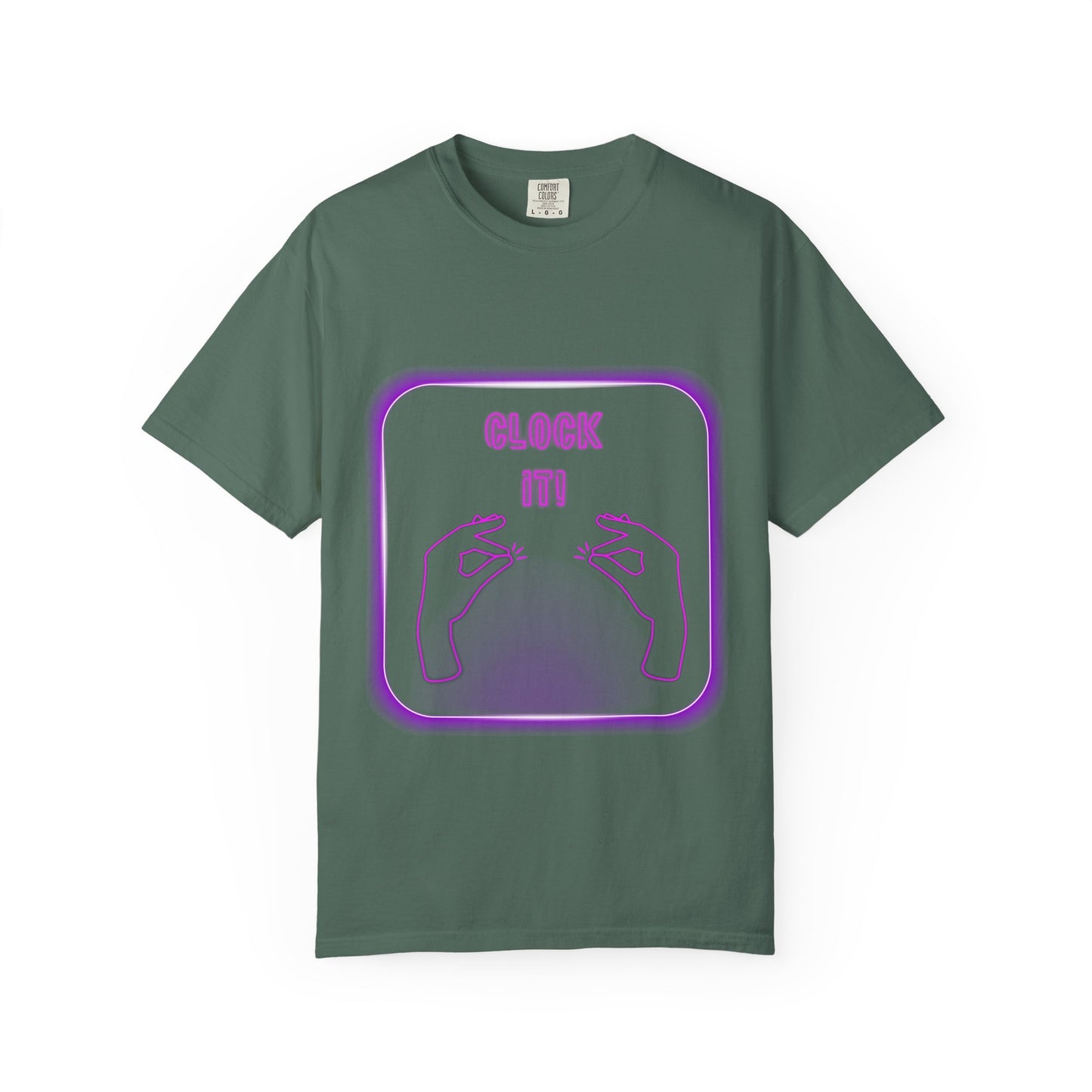 Clock it Fuchsia Tee -Unisex T-shirt