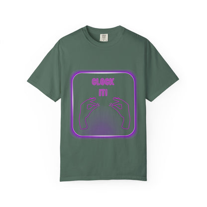 Clock it Fuchsia Tee -Unisex T-shirt