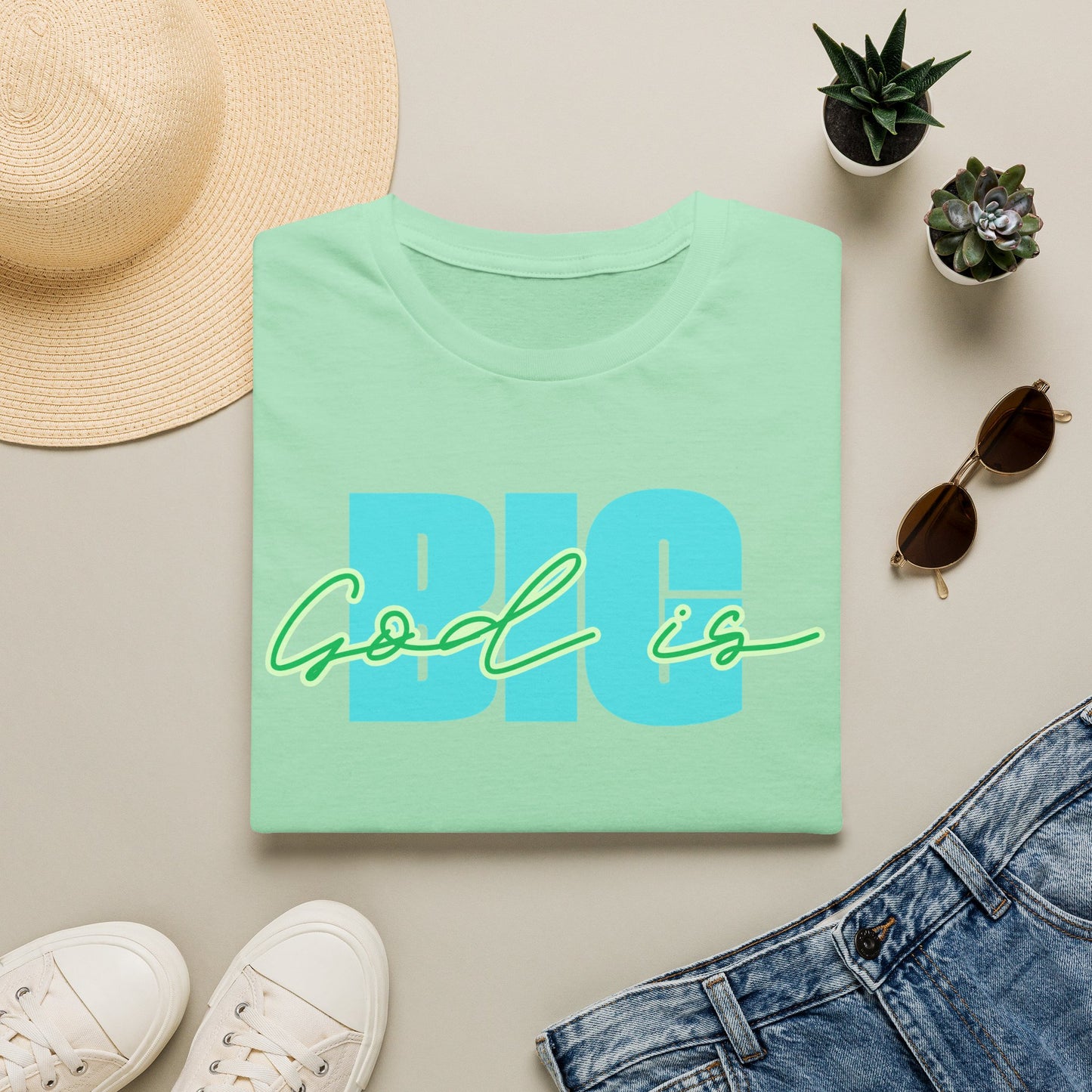 God is BIG Tee - Unisex T- Shirt