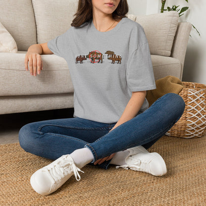 Hunt Something Wild Hog Tee - Unisex T- Shirt