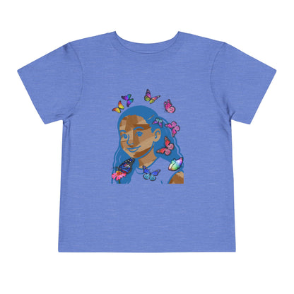 Blue Melanin Tee - Graphic Toddler T-Shirt