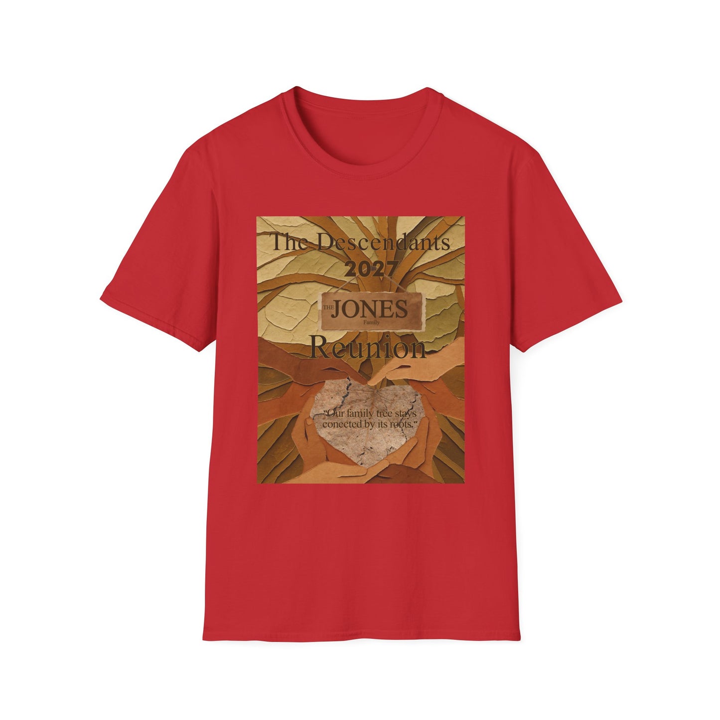 Jones Descendants FR Tee — Unisex Softstyle T-Shirt $16.47-$20.80