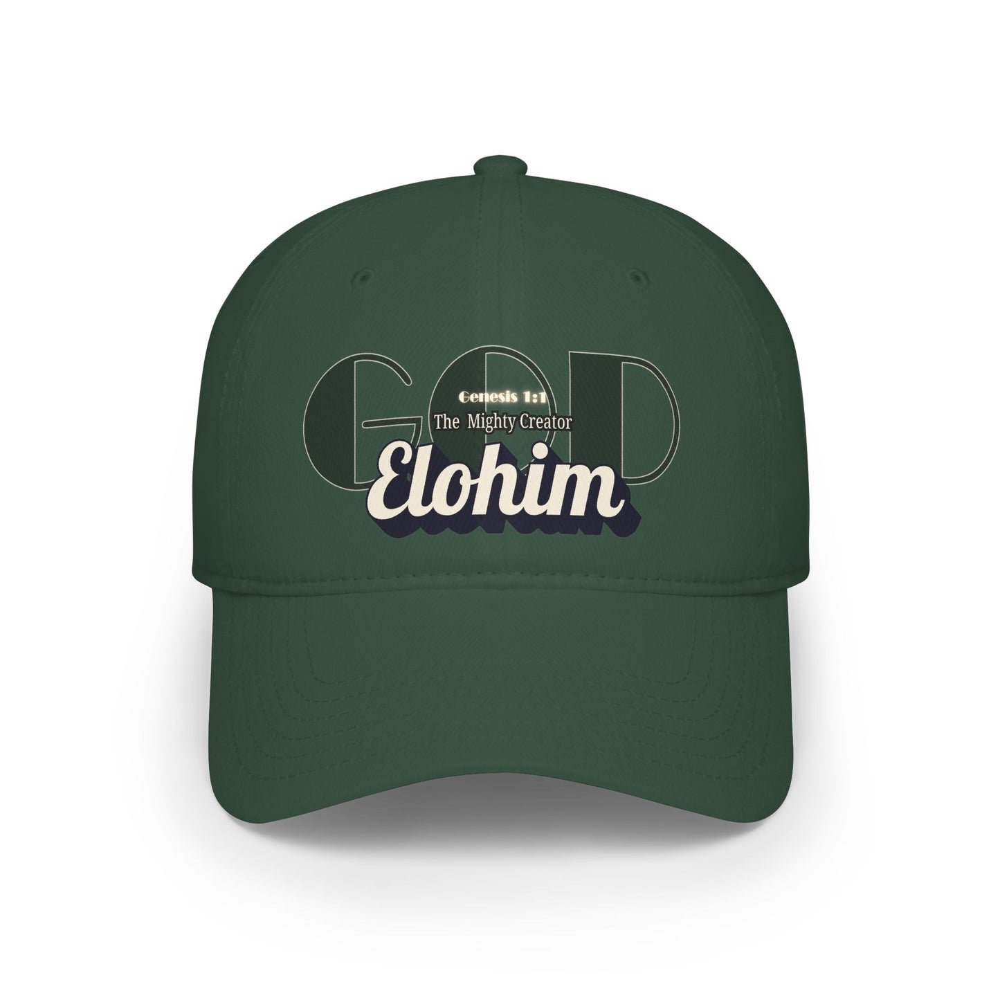 The Mighty Creator Hat - Low Profile Baseball Cap (Print)
