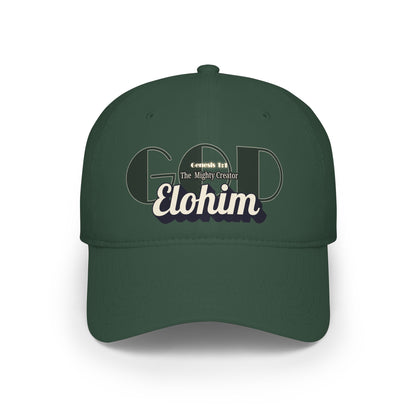 The Mighty Creator Hat - Low Profile Baseball Cap (Print)