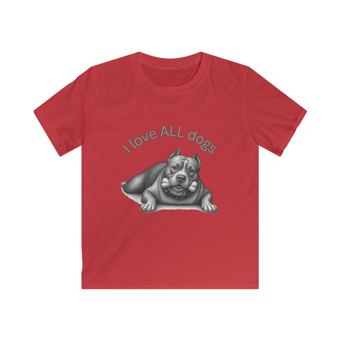 I Love All Dogs Tee - Youth T-Shirt