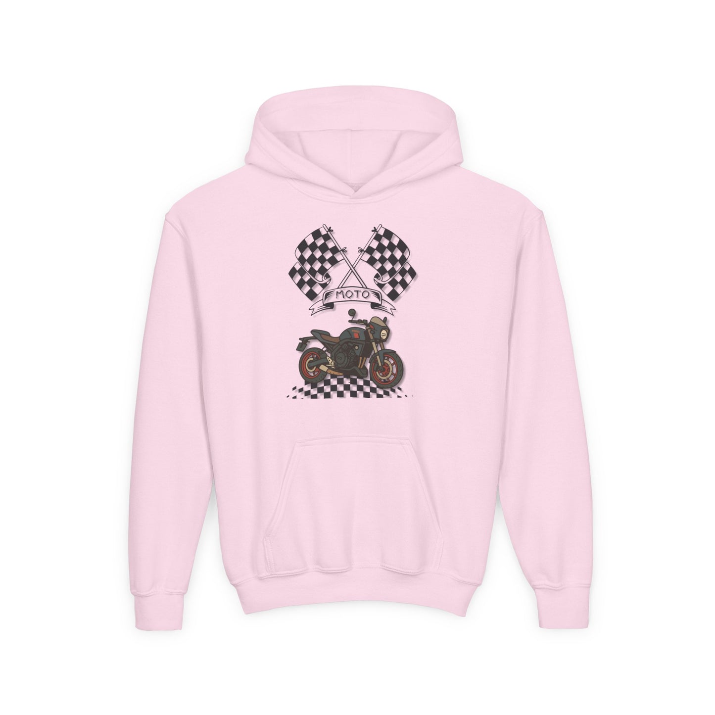 Motorcycle Racing - Kids/Youth Hoodie