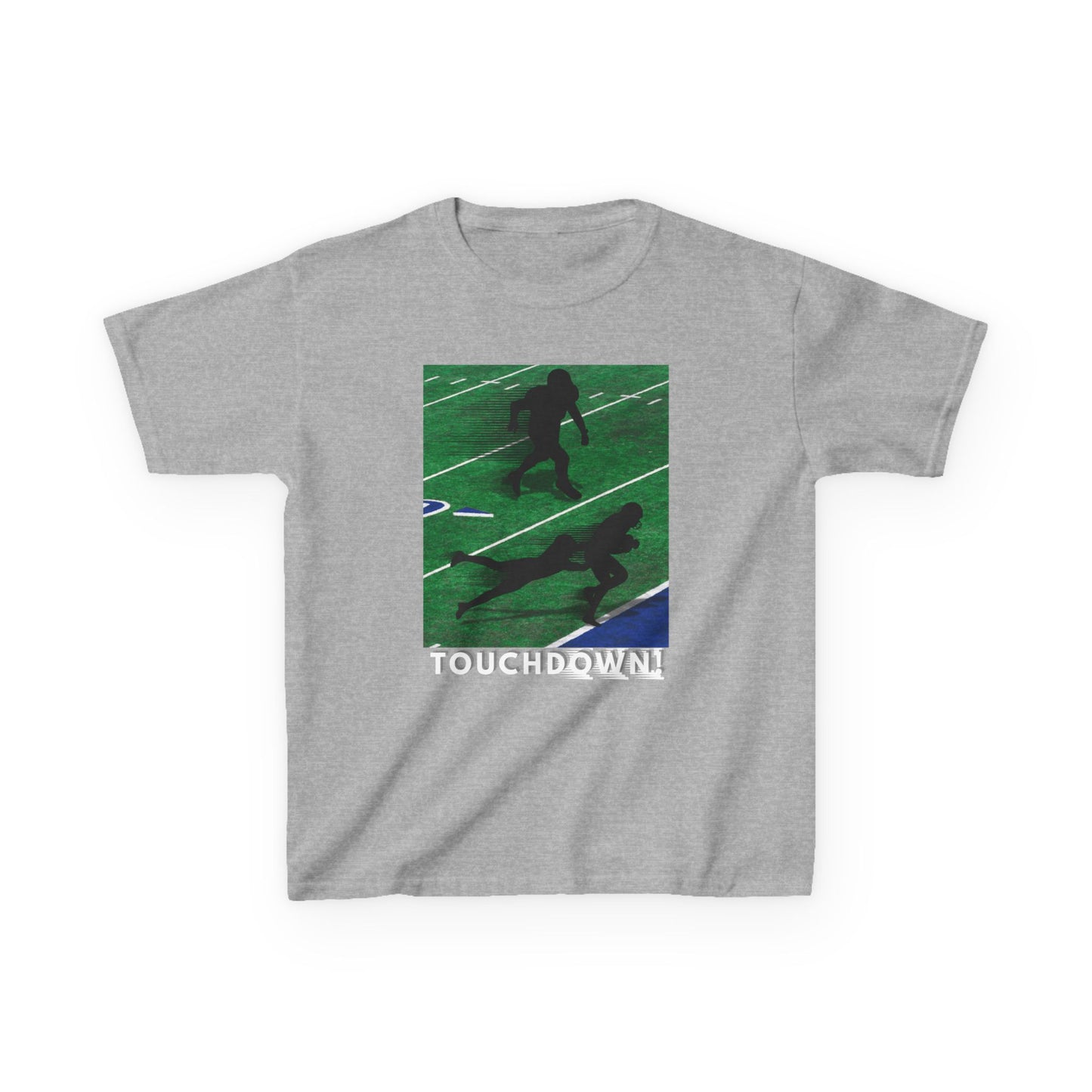 Touchdown Football Tee — Youth Graphic T-Shirt