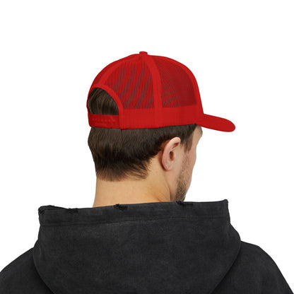 Unisex Star Snapback Trucker Cap - Embroidered