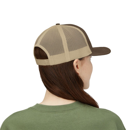 Unisex Gold Ace Snapback Trucker Cap - Embroidered