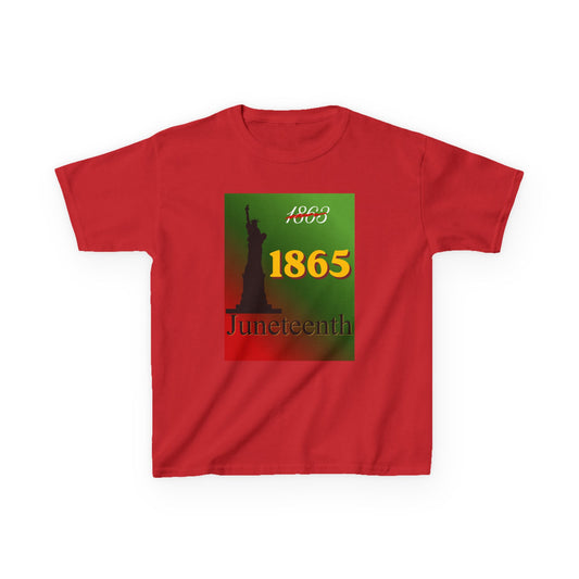 1863 1865 Liberty Juneteenth Tee — G5000B Youth Graphic T-Shirt
