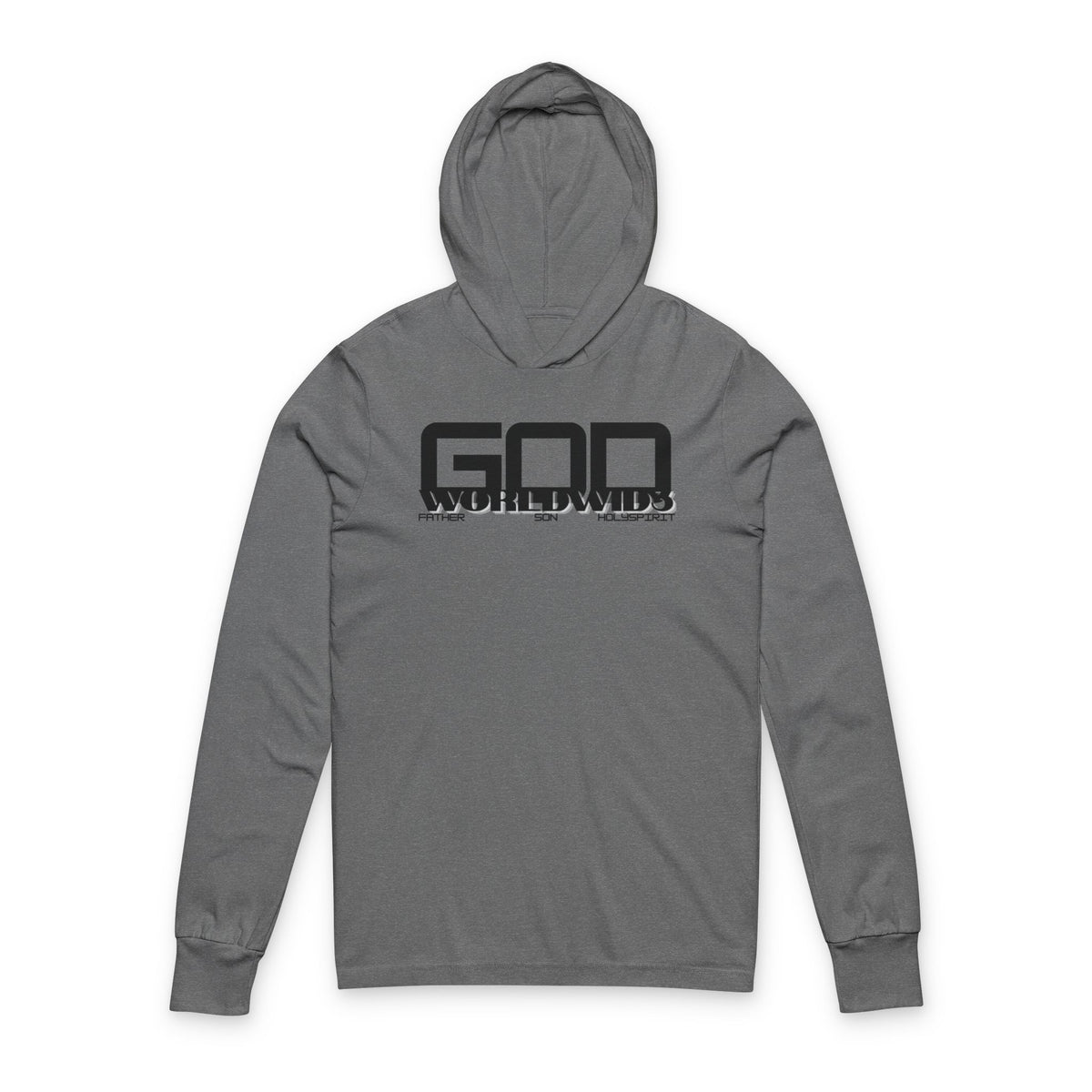 GOD Worldwide - Hooded Long Sleeve T-Shirt