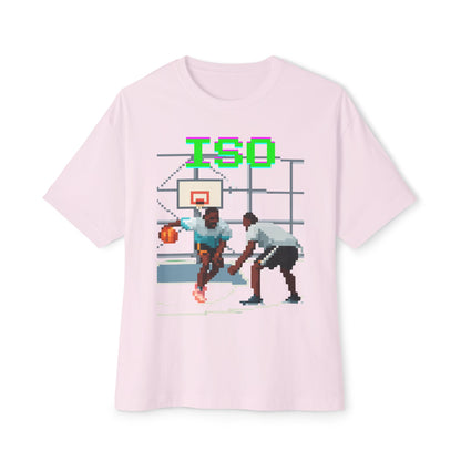 ISO Basketball Tee – Oversized Box Graphic T-Shirt
