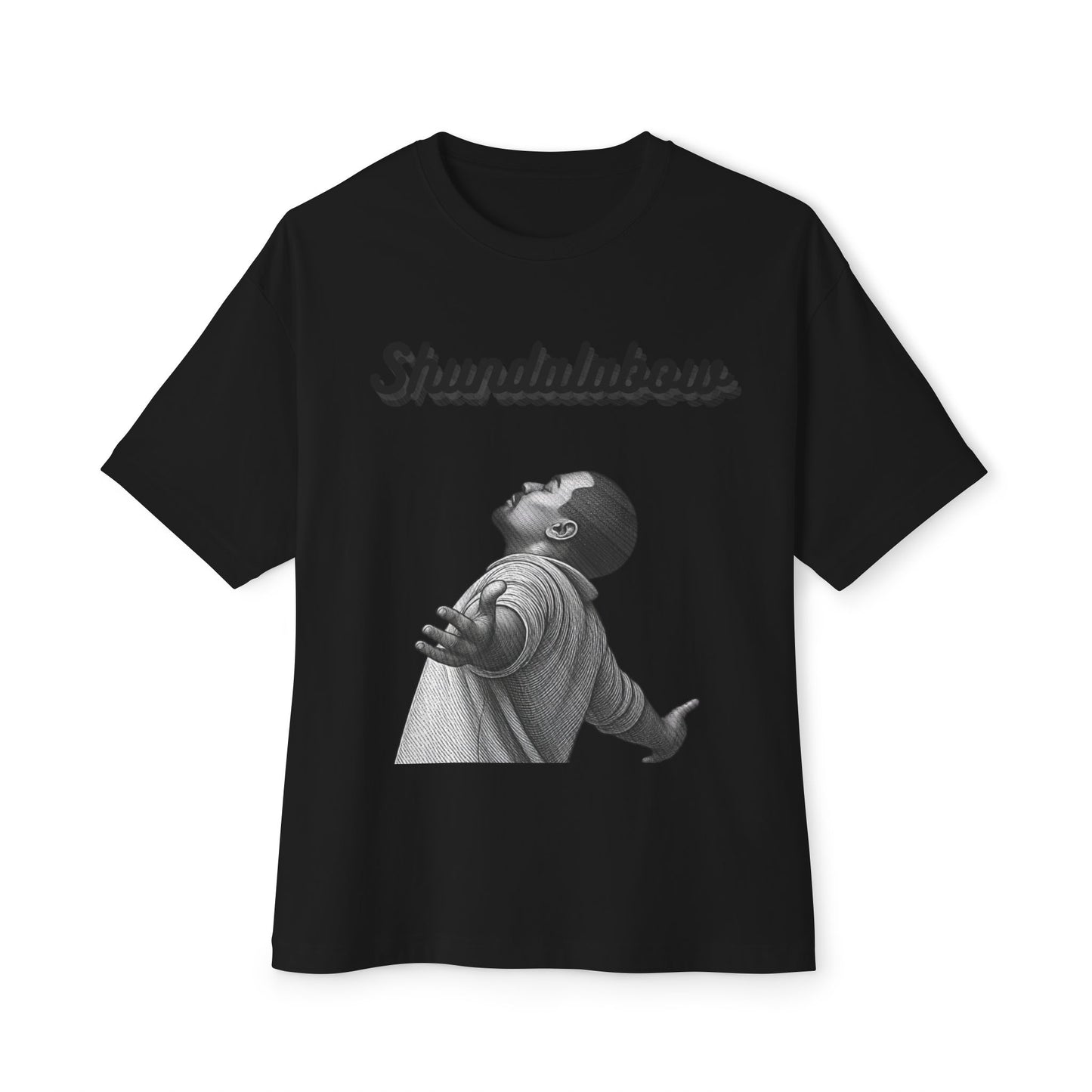 He Shundalabow – Oversized Box Graphic T-Shirt