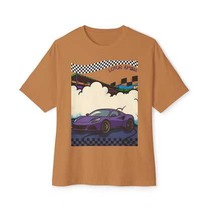 Lotus Emira Tee – Oversized Box Graphic T-Shirt