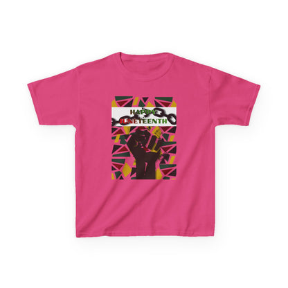 Happy Juneteenth Kids Celebration Tee — Graphic T-Shirt