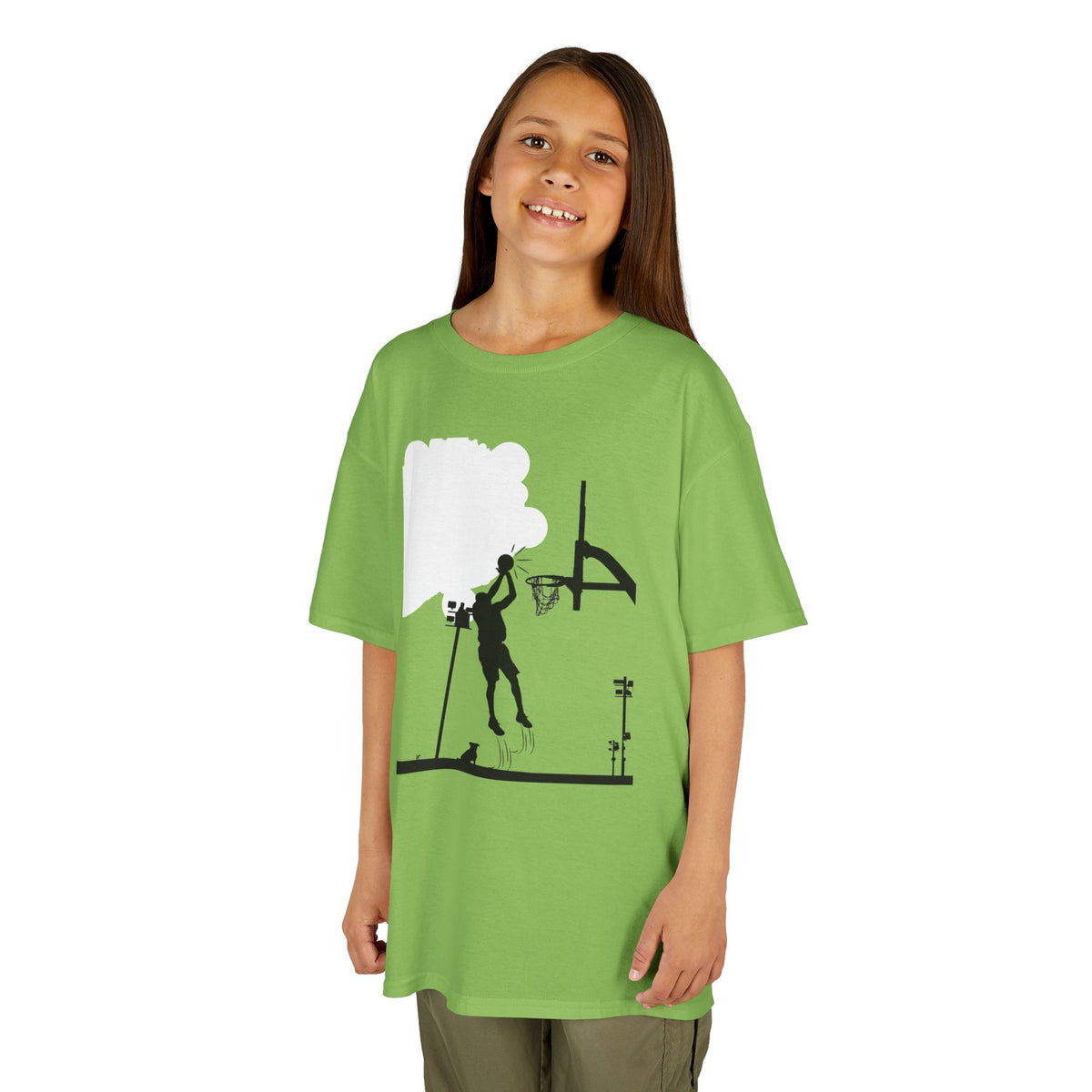 Basketball Tee - G5000B Youth Graphic T-Shirt
