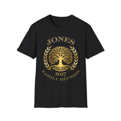 Gold Jones FR Tee — Unisex Softstyle T-Shirt $16.47-$20.80
