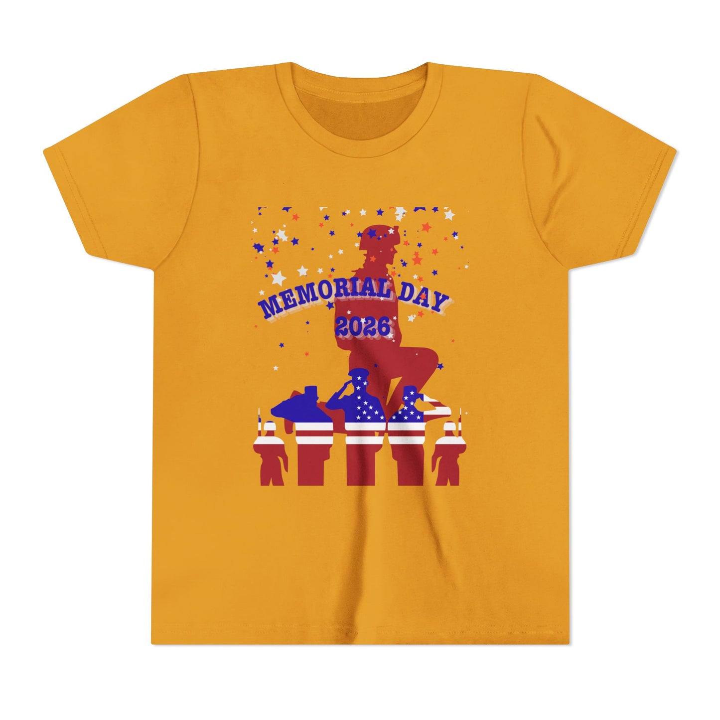 Memorial Day Soldier Tee – Youth T-Shirt