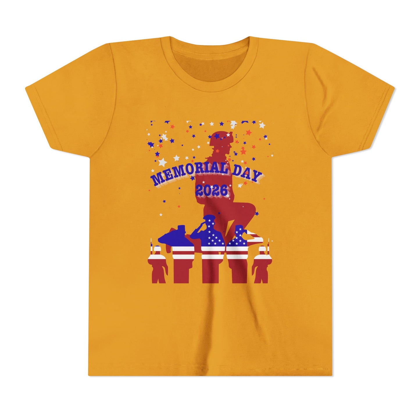 Memorial Day Soldier Tee – Youth T-Shirt