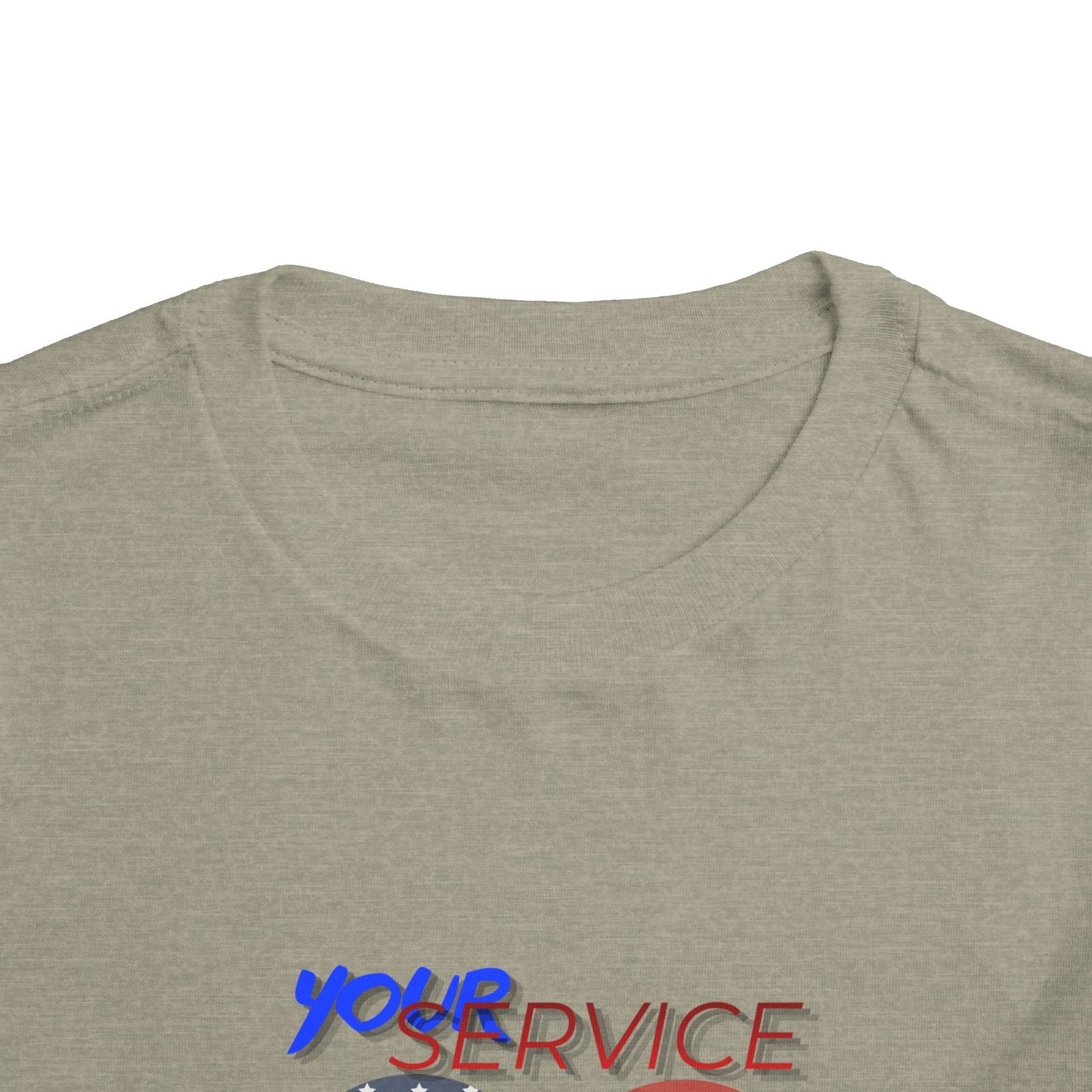 Thanks 4 Service Memorial Day — Toddler Graphic T-Shirt