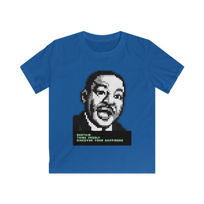 MLK Pixel Tee - Youth T- Shirt