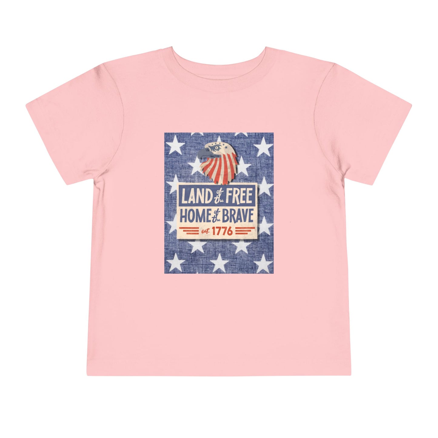 Land of the free Tee - Toddler Graphic T-Shirt