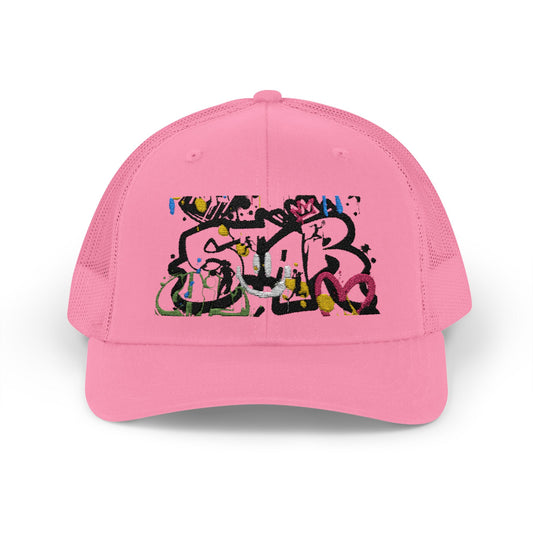 Unisex Star Snapback Trucker Cap - Embroidered
