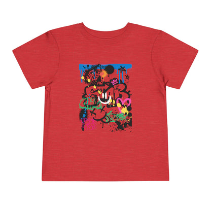 Graffiti Girls  B Ball Tee - Graphic Toddler T-Shirt