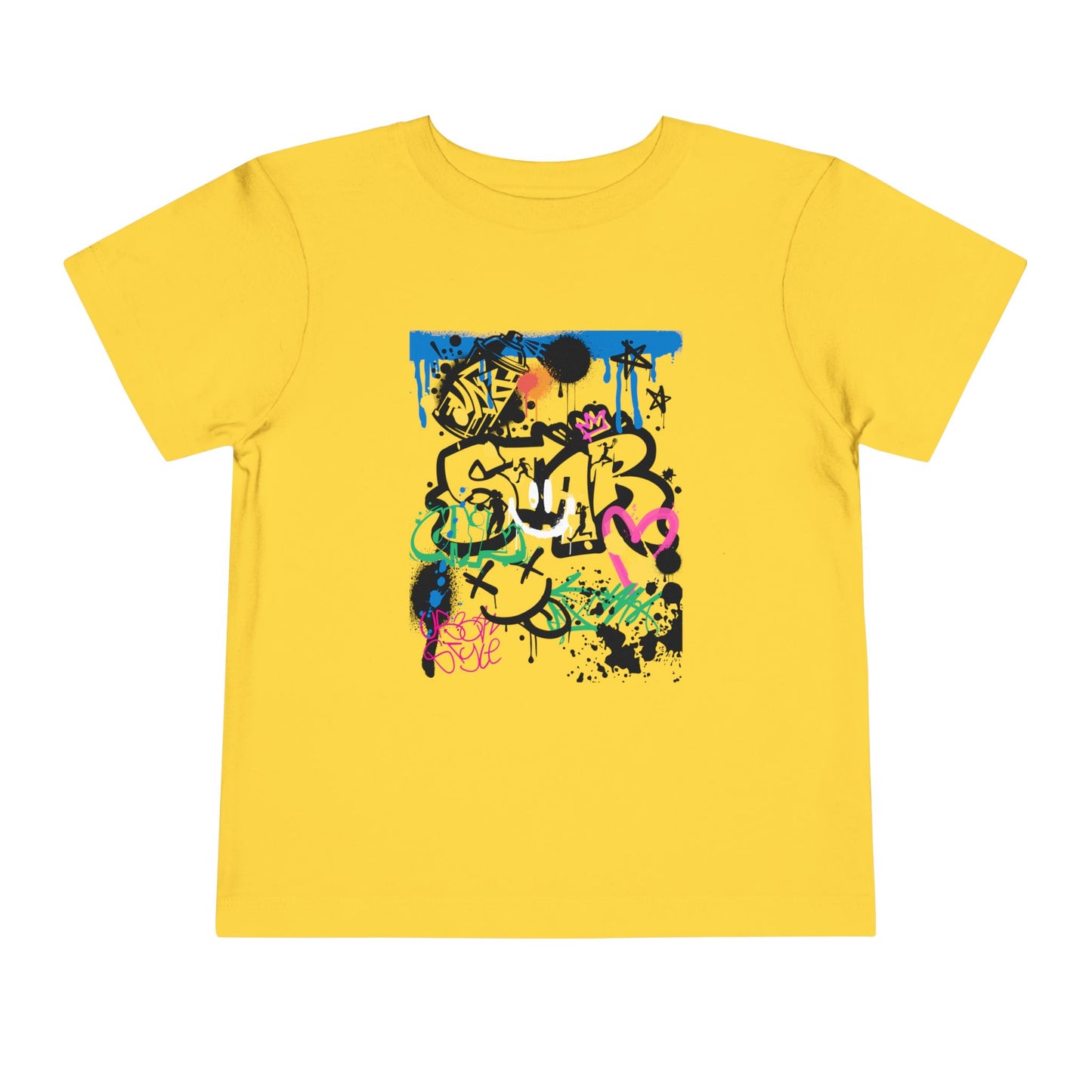 Graffiti Girls  B Ball Tee - Graphic Toddler T-Shirt