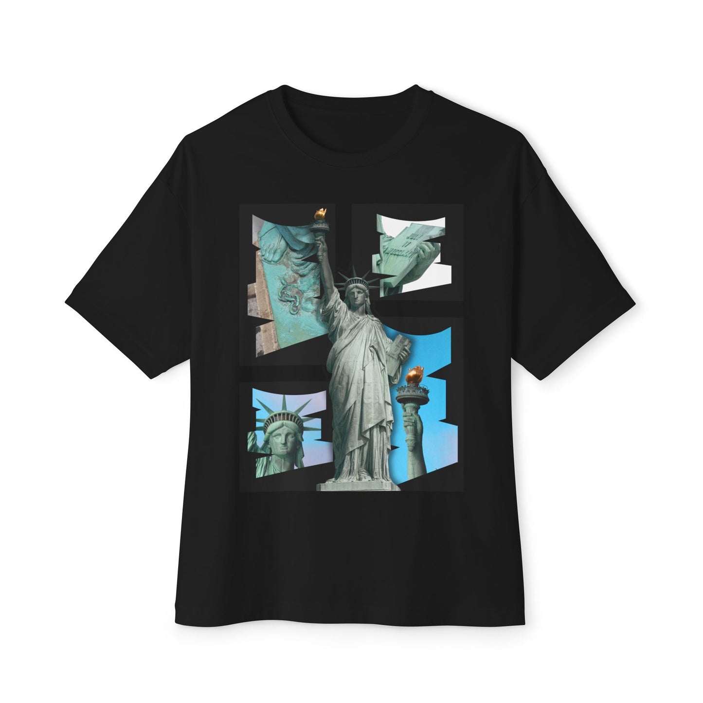 Liberty Parts Tee – Oversized Box Graphic T-Shirt