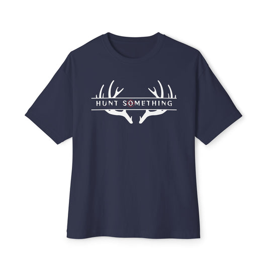 Hunt Something Deer Tee – Oversized Box Graphic T-Shirt
