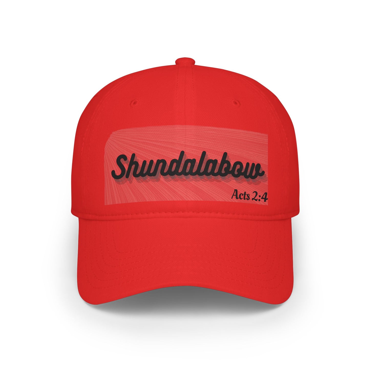 Unisex Acts 2:4 Low-Profile Baseball Cap - Printed
