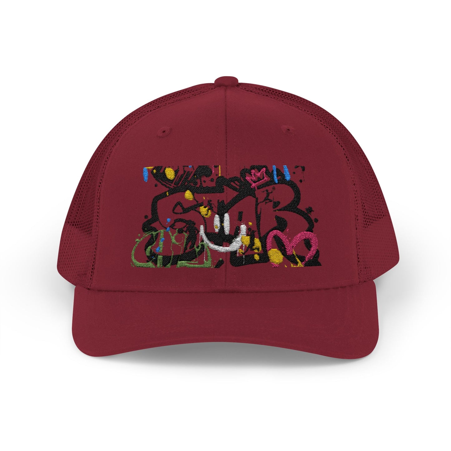 Unisex Star Snapback Trucker Cap - Embroidered