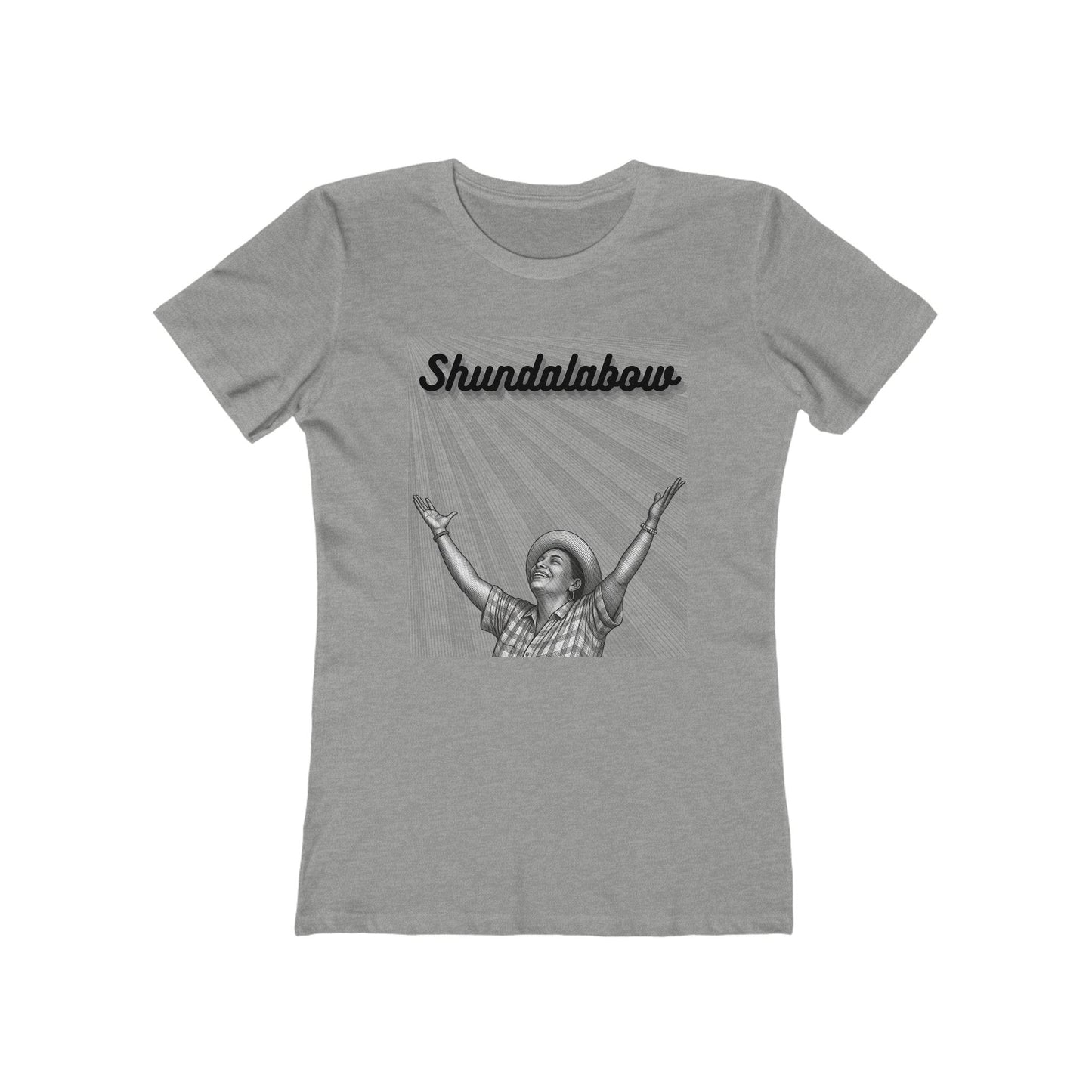 She Shundalabow — Women’s Boyfriend Fit Celebration T-Shirt
