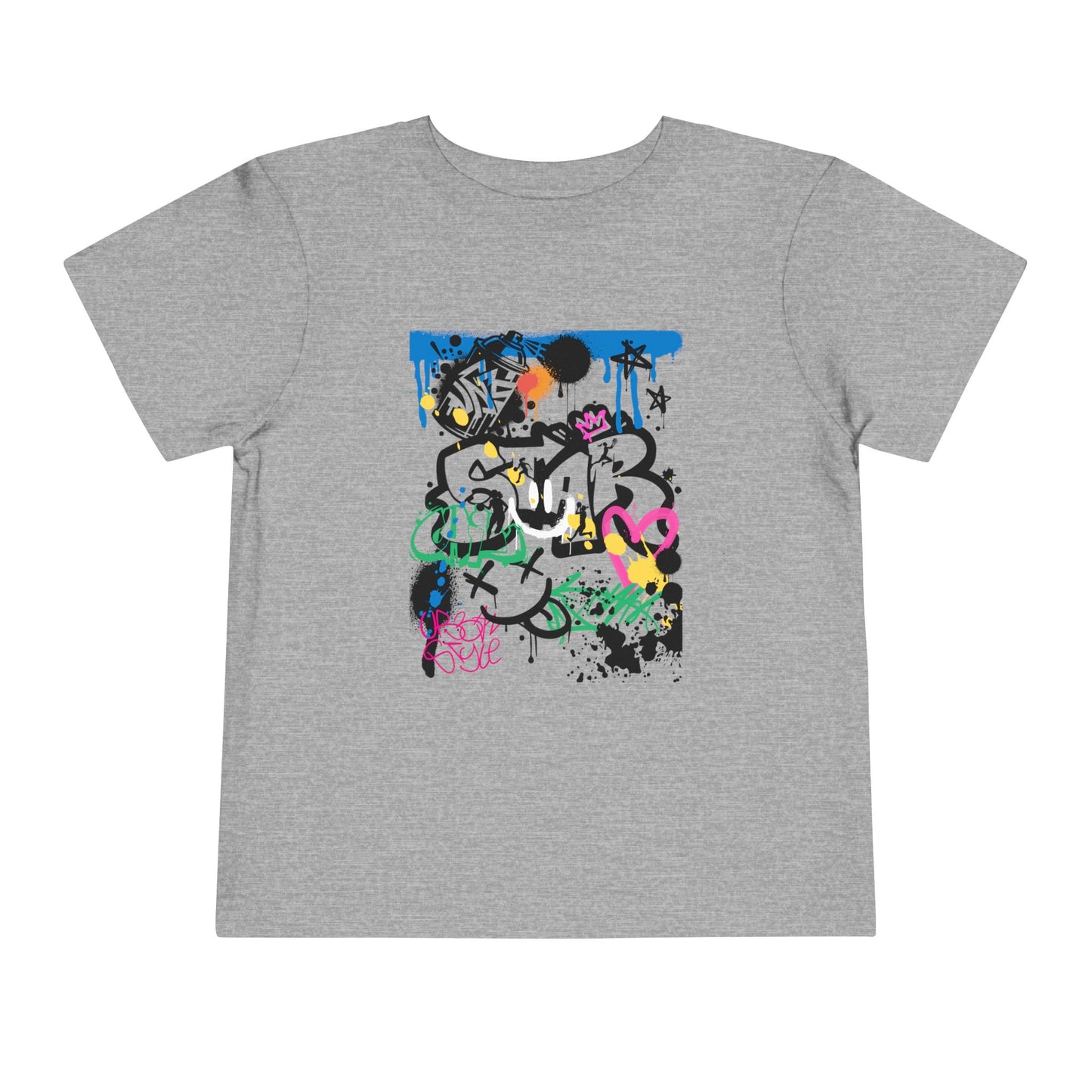 Graffiti Girls  B Ball Tee - Graphic Toddler T-Shirt