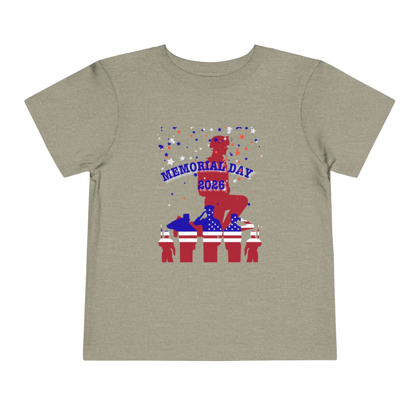 Memorial Day Soldier Tee — Toddler Graphic T-Shirt