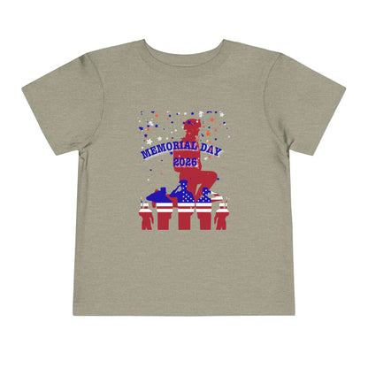Memorial Day Soldier Tee — Toddler Graphic T-Shirt