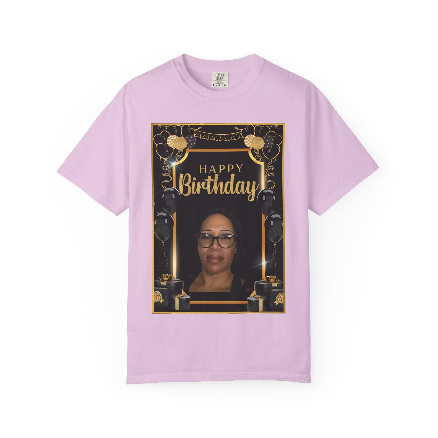 Black & Gold B Day Personalize It! Tee - Unisex T-shirt