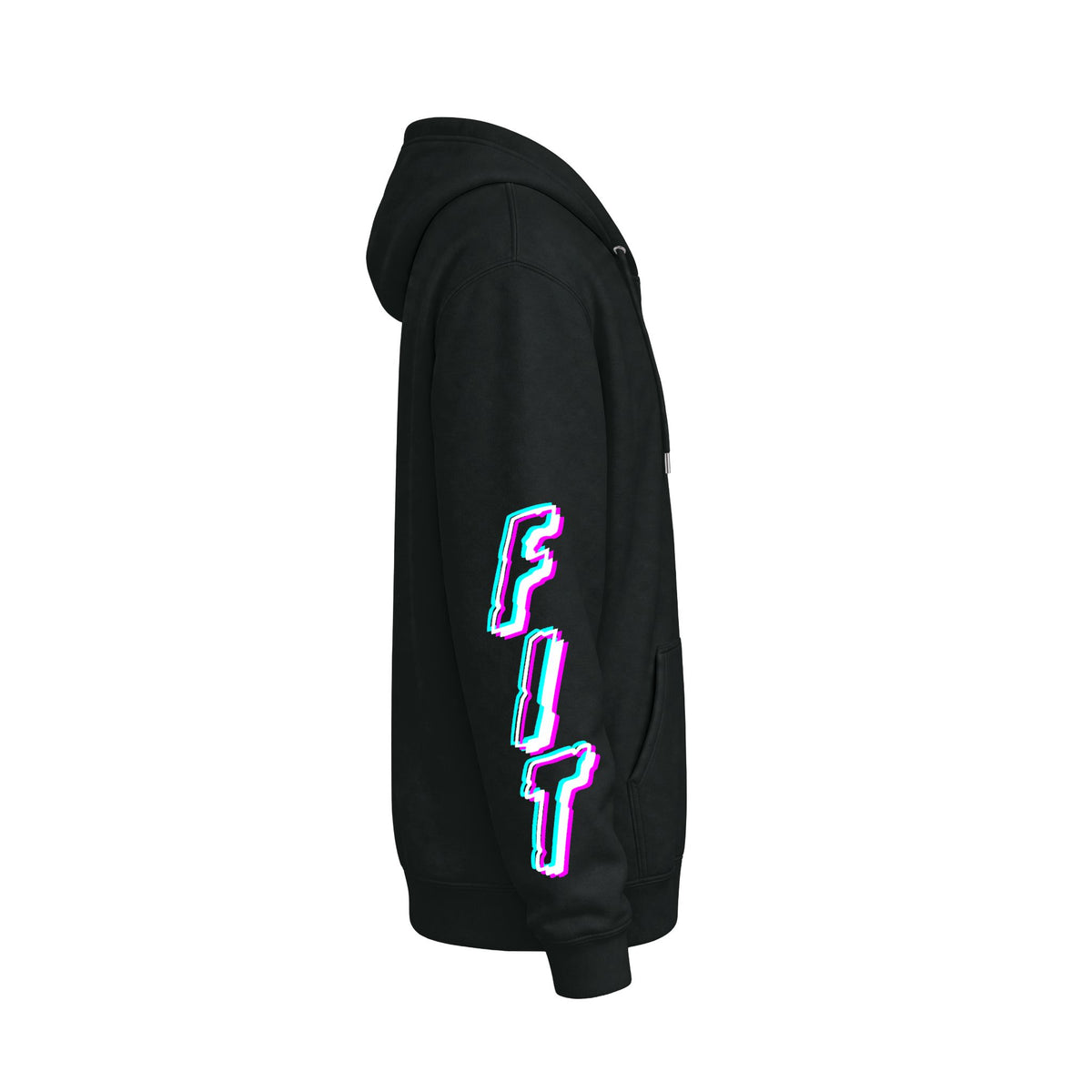 Mouth Fit Glitch - Cruiser Hoodie