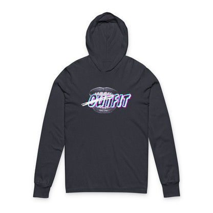 Mouth Fit - Hooded Long Sleeve T-Shirt