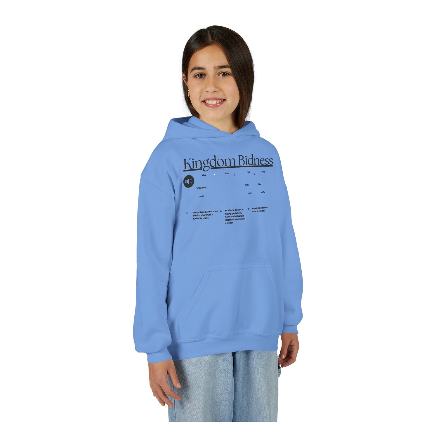 Kingdom - Kids/Youth Hoodie Gildan 18500B