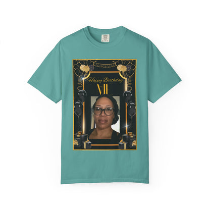 Black & Gold Happy BDay to Me Personalize It! Tee - Unisex T-shirt