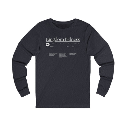Kingdom - Women's Graphic Long Sleeve Tee BC3501