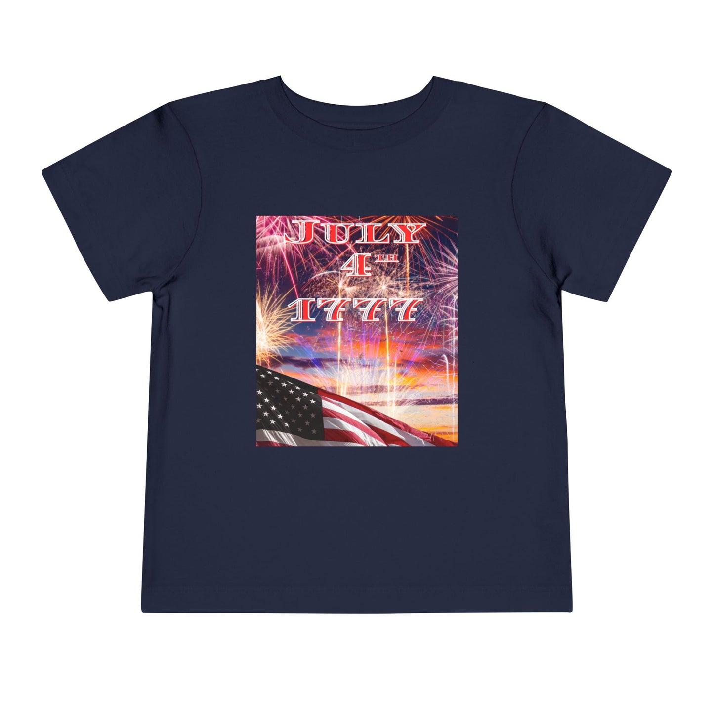 July 4th 1777 Tee - Toddler Graphic T-Shirt
