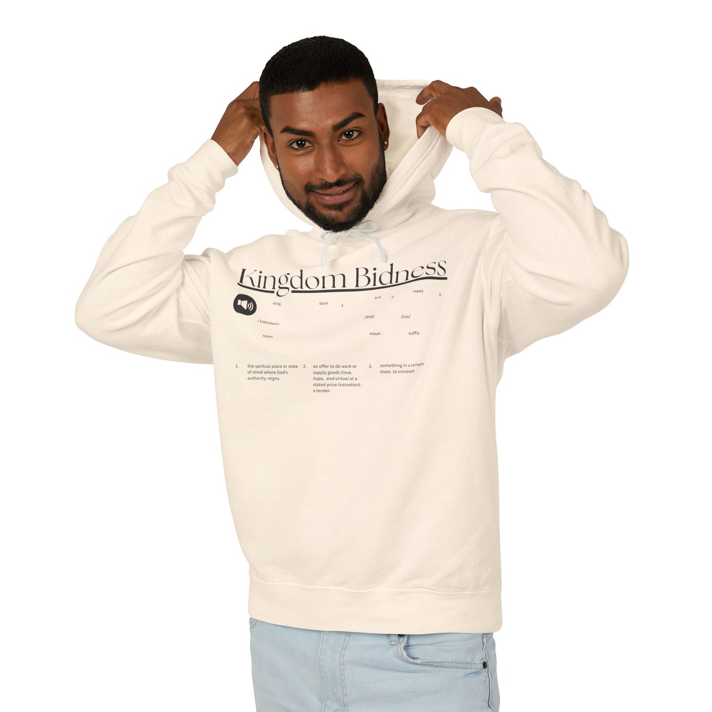 Kingdom — Unisex Lightweight Hooded Sweatshirt