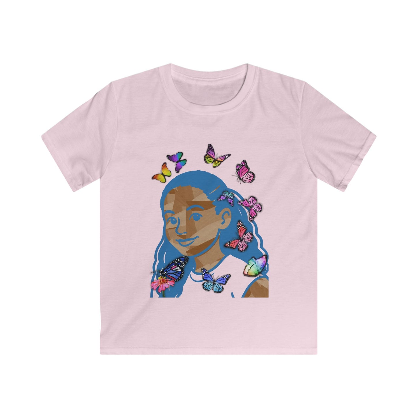 Blue Melanin Tee - Youth T-Shirt
