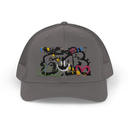Unisex Star Snapback Trucker Cap - Embroidered