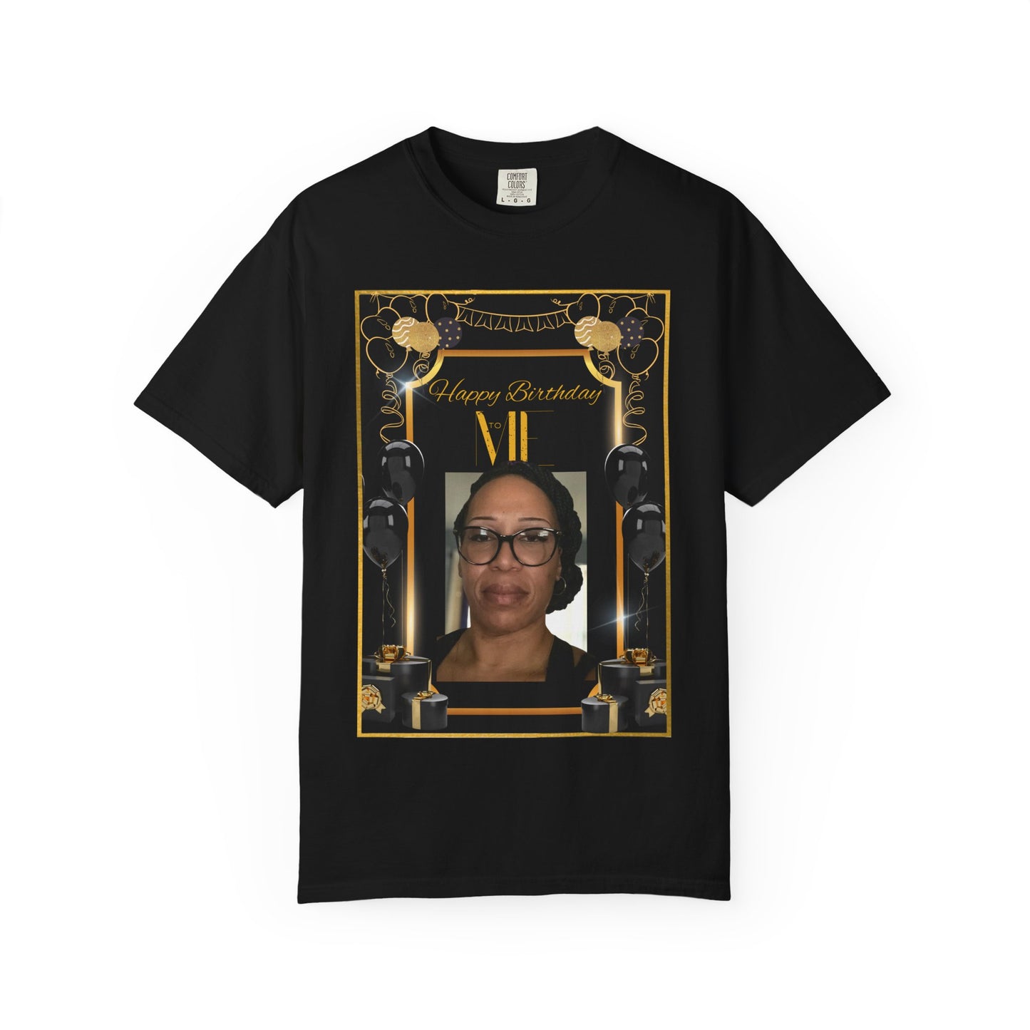 Black & Gold Me B Day Personalize It! Tee - Unisex T-shirt