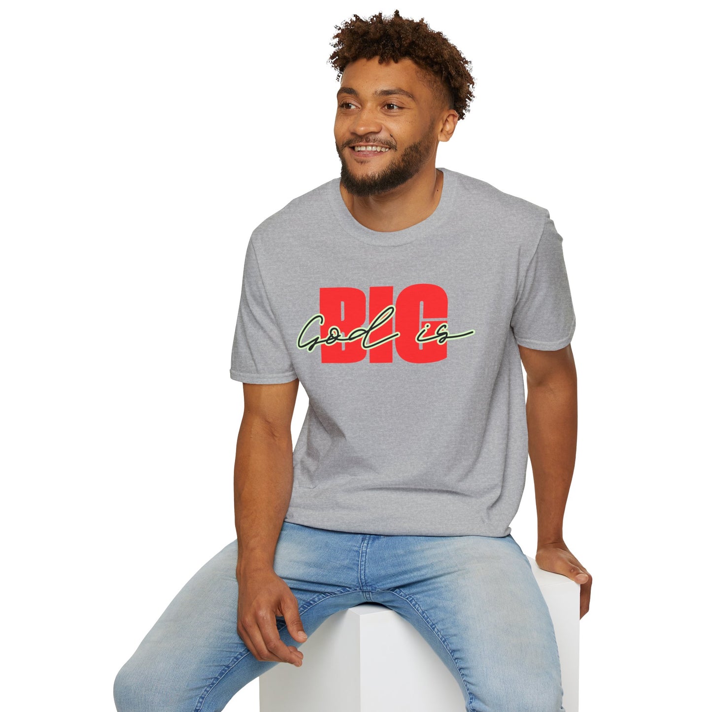 God is Big (Black&Red) Tee - Unisex T- Shirt